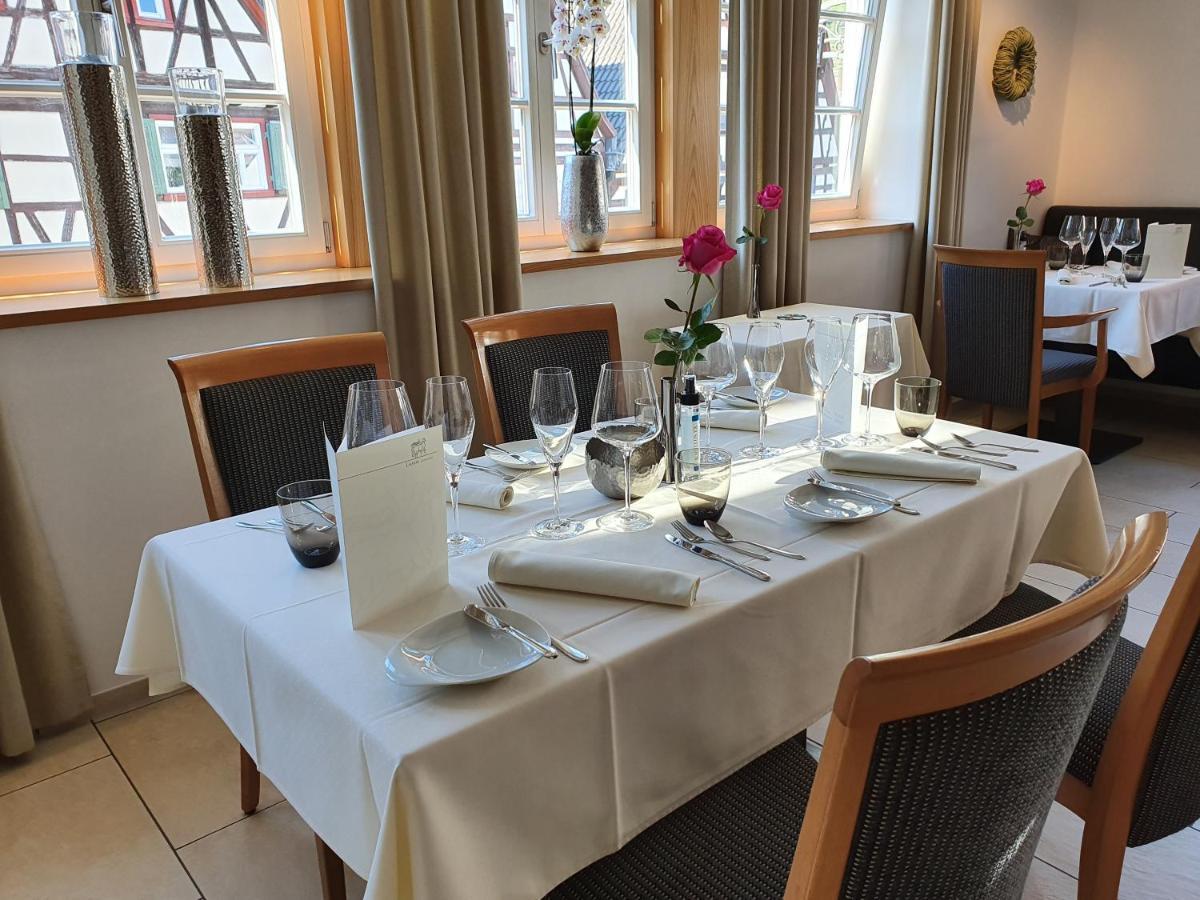 Hotel Restaurant Lamm Rosswag Vaihingen an der Enz Exterior photo